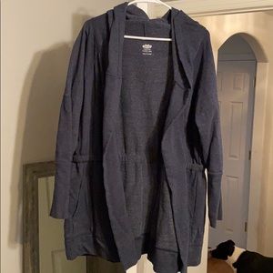 InMotion by Maurices Open Front Hoodie/Cardigan